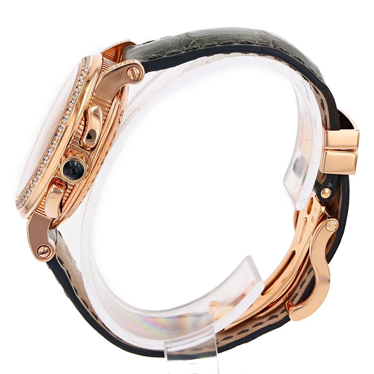 Breguet Marine Rose Gold / Diamond-Set / MOP / Arabic / Leather  8828BR/5D/586/DD00 Listing Image 5