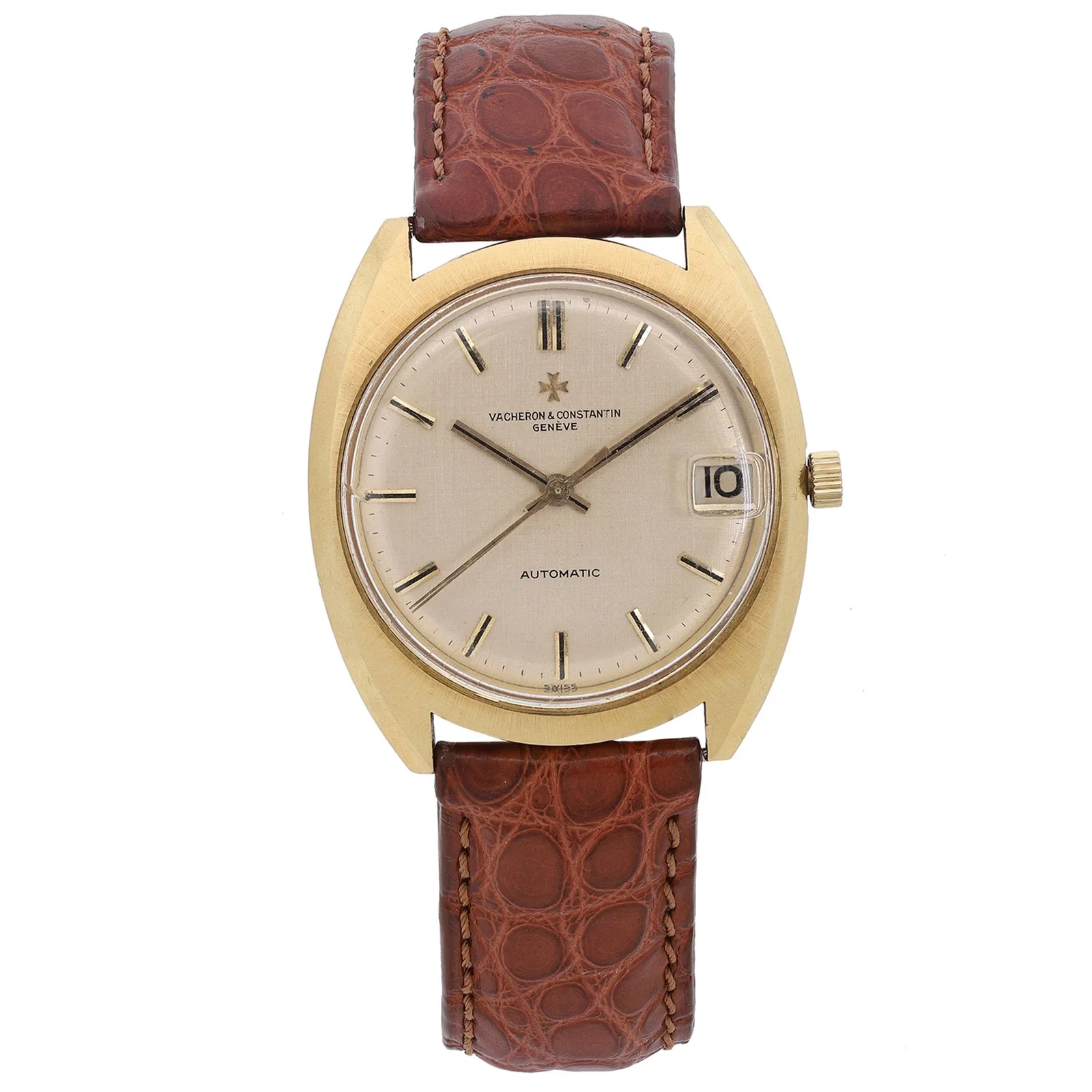 Vacheron Constantin Yellow Gold / Champagne / Strap 7397
