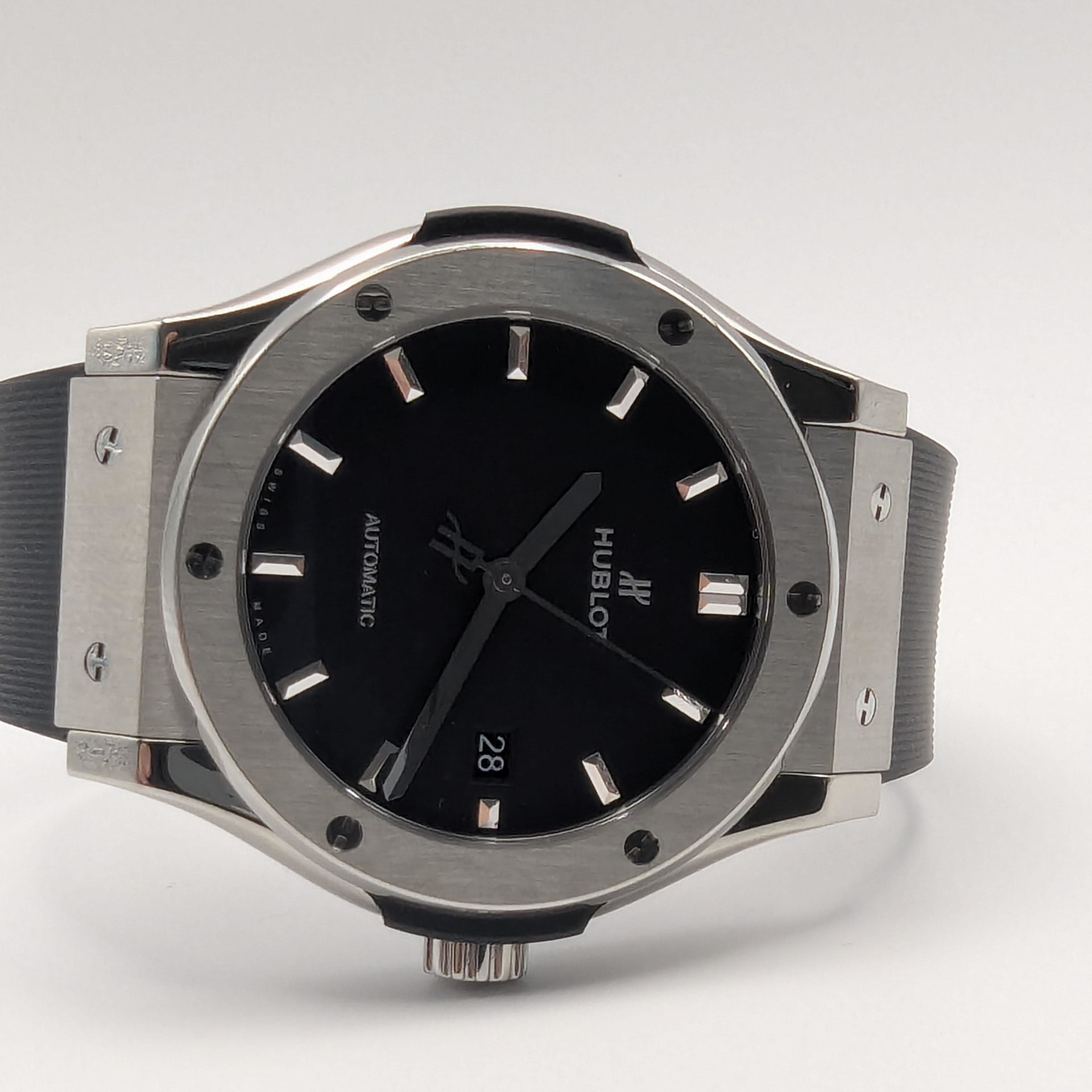 Hublot Classic Fusion 42 Titanium / Black / Rubber 542.NX