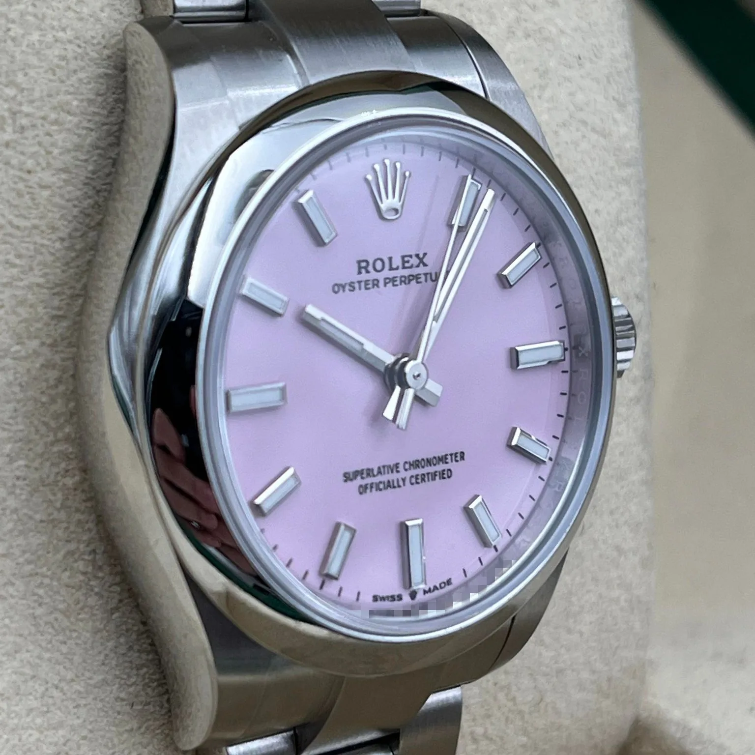 2022 Rolex Oyster Perpetual 31 Candy Pink 277200-0009 Listing Image 3