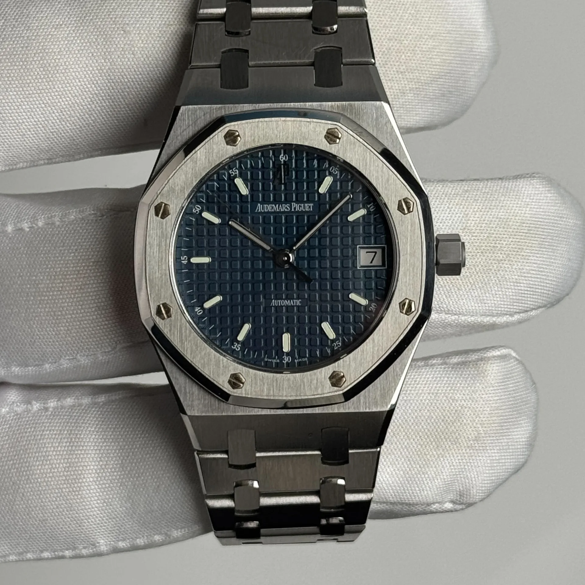 2005 Audemars Piguet Royal Oak 36 / Blue 14790ST.OO.0789ST.08