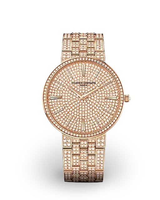 Vacheron Constantin Traditionnelle Manual Wind Rose Gold & Diamonds 81575/V02R-9275  Model Image