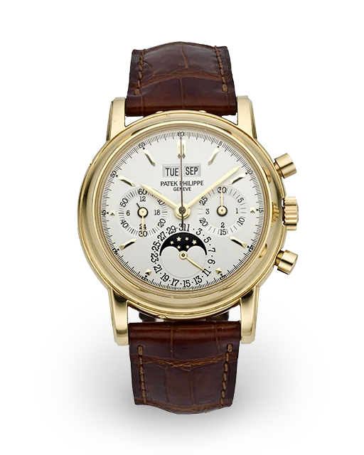 Patek Philippe Perpetual Calendar Chronograph Yellow Gold / White 3970EJ-014  Model Image