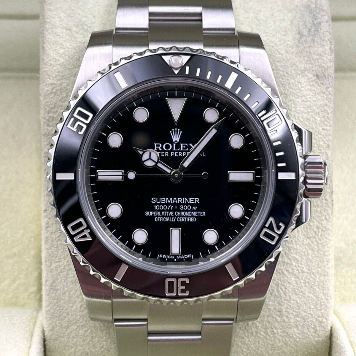 Rolex Submariner No Date 114060 Watches Bezel