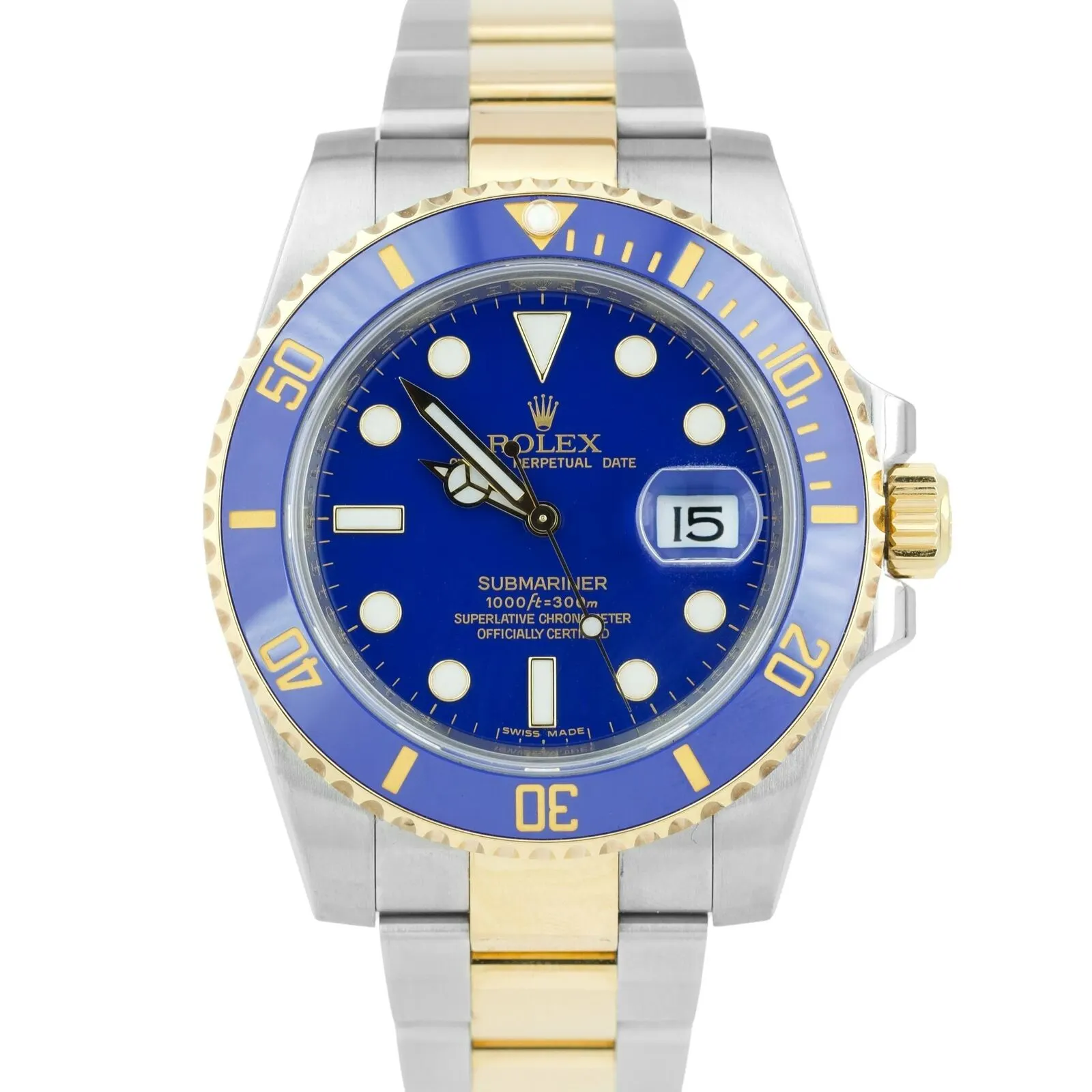 Rolex Submariner Date Two-Tone / Blue 116613LB-0005 Listing Image