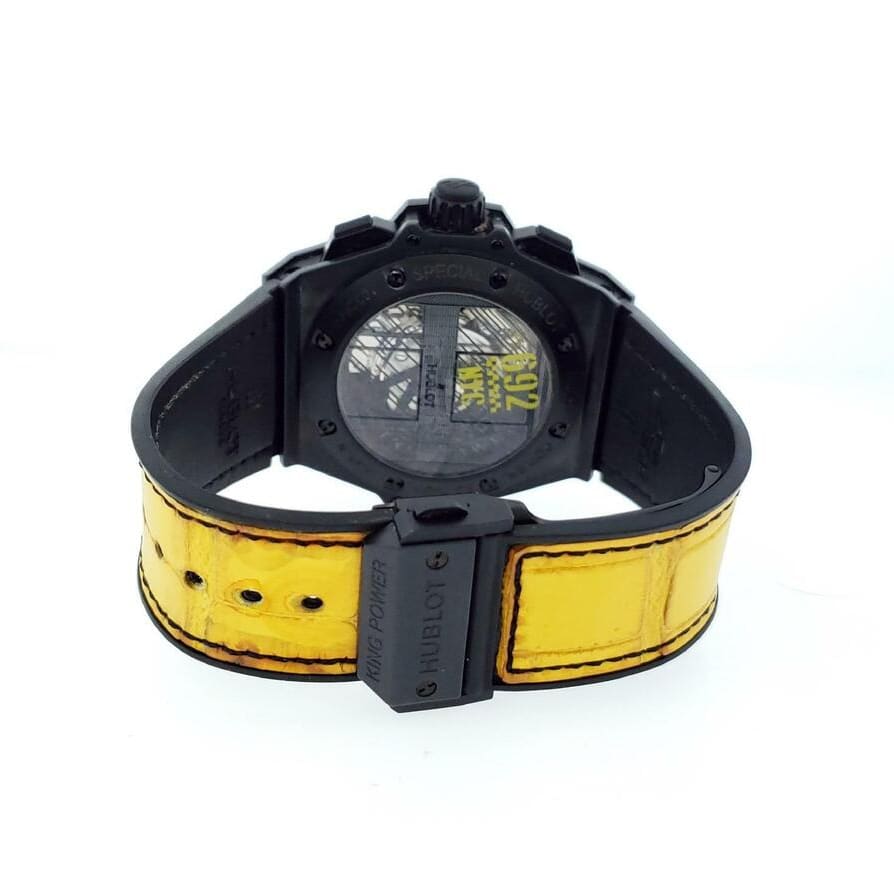 Hublot King Power 692 Bang New York 48 Ceramic / Black / Strap