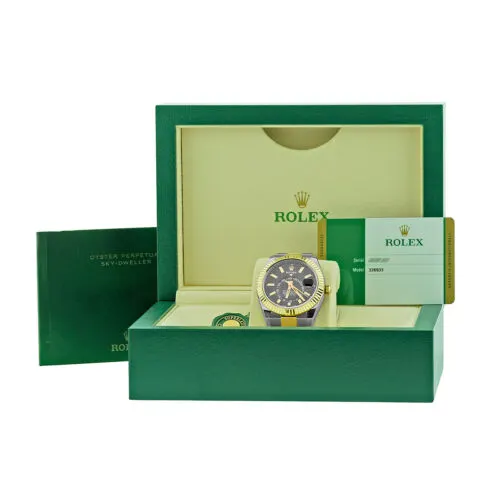 Rolex Sky-Dweller Two-Tone / Black / Oyster 326933-0002 Listing Image 4