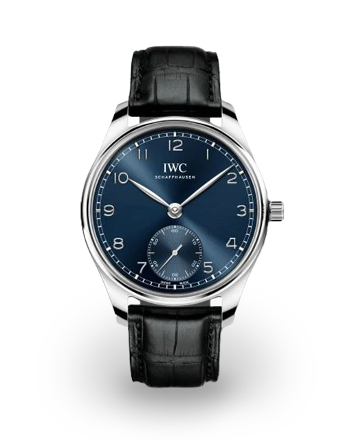 IWC Portugieser Automatic 40 Stainless Steel / Blue / Alligator IW3583-05  Model Image