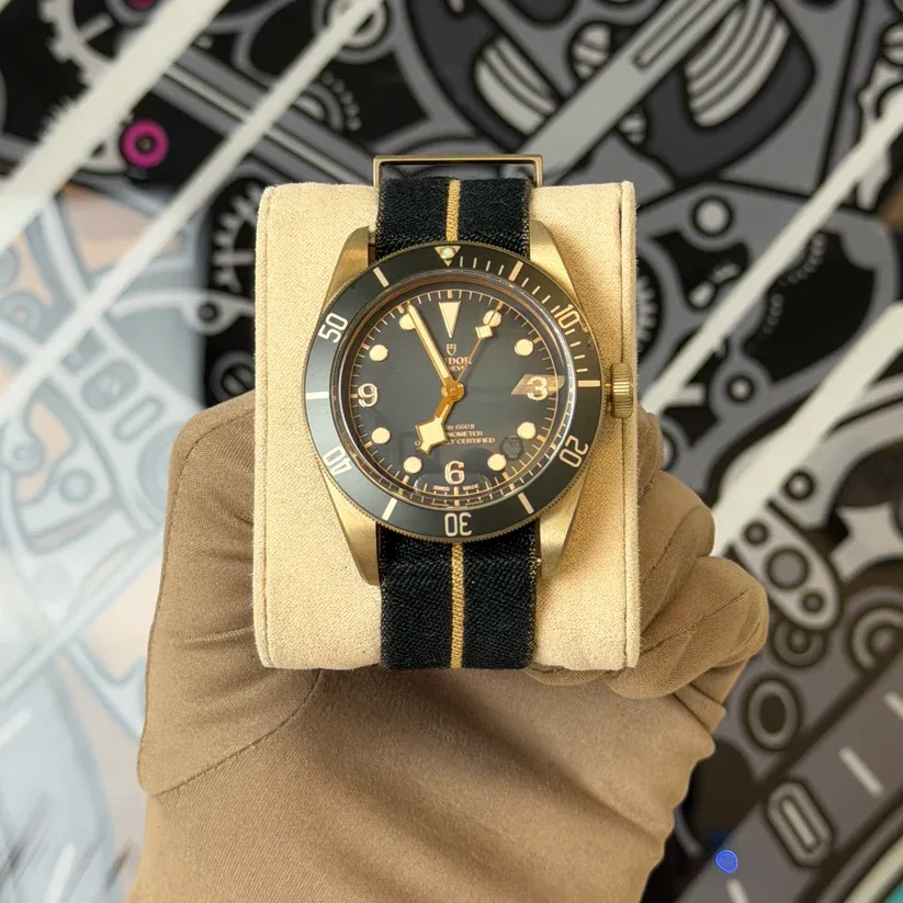 2025 Tudor Black Bay Bronze / Slate / Nato M79250BA-0002