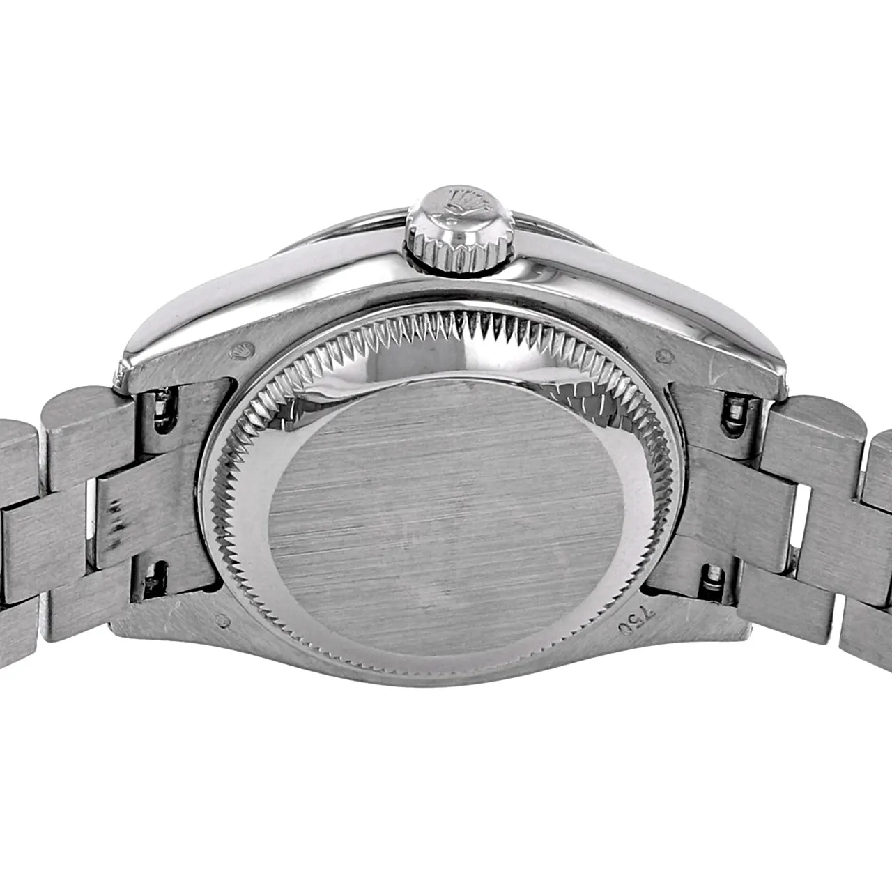 2001 Rolex Lady-Datejust 26  White Gold / Diamond-Set / MOP / Diamond-Set / President 179159 Listing Image 4