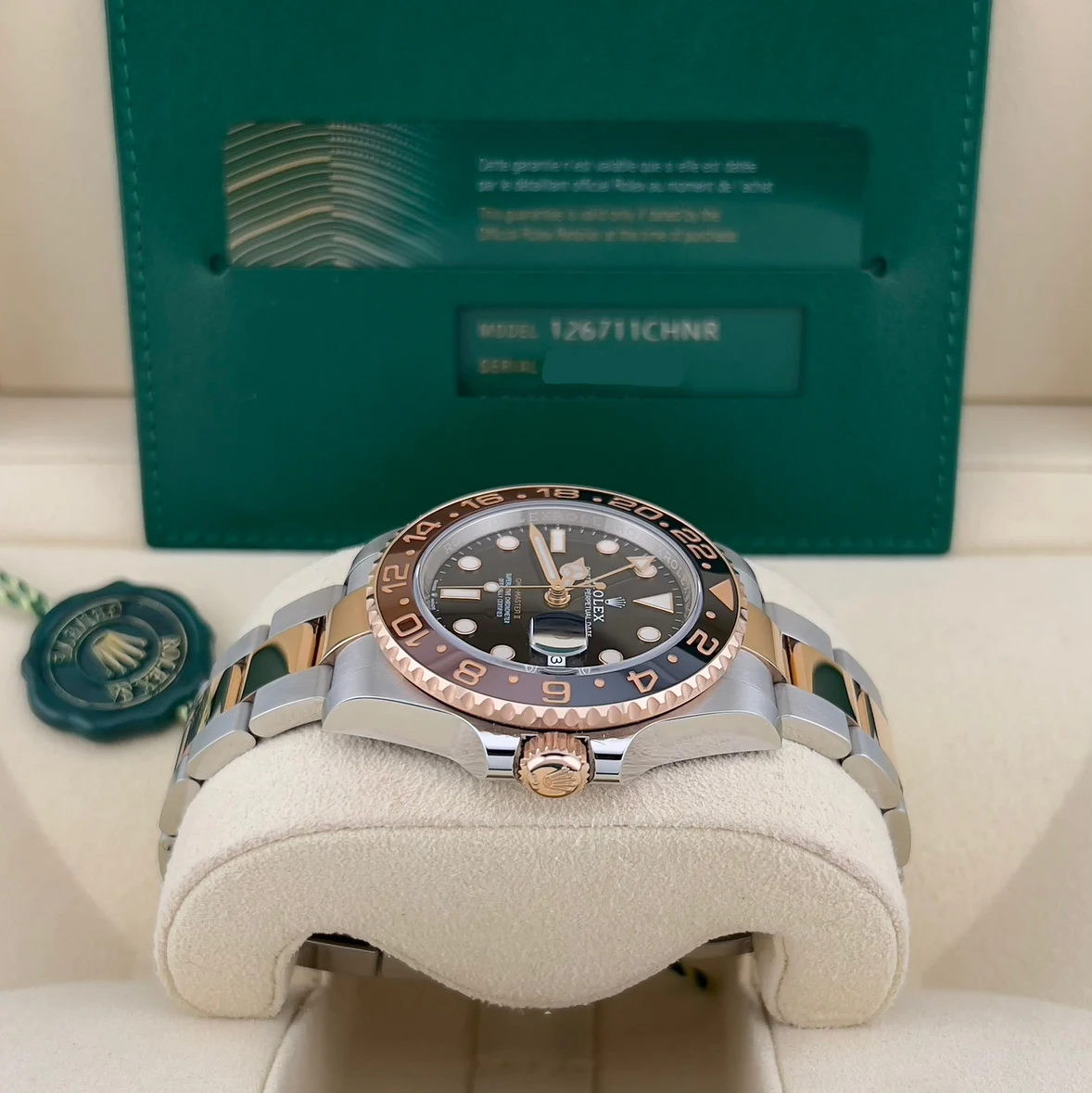 2023 Rolex GMT-Master II "Root Beer" 126711CHNR-0002 Listing Image 3