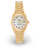 Lady-Datejust Yellow Gold / Mother of Pearl / Ruby / Diamond Set / President Avatar Image