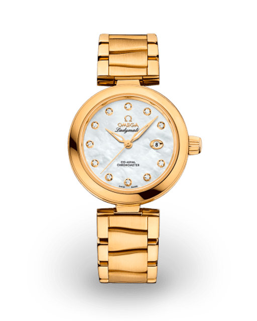 Omega LadyMatic Yellow Gold | Authenticated In-House | Bezel