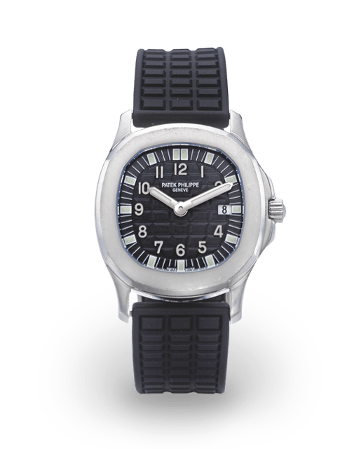 Pre Owned Patek Philippe Aquanaut Watches Authenticated In House Bezel