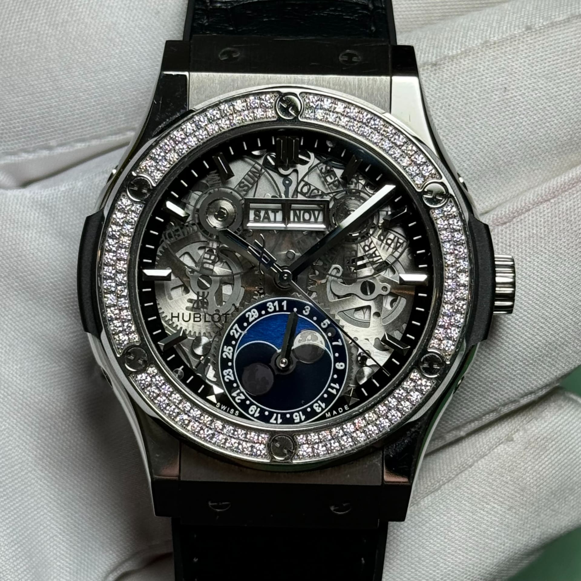 hublot aerofusion moonphase