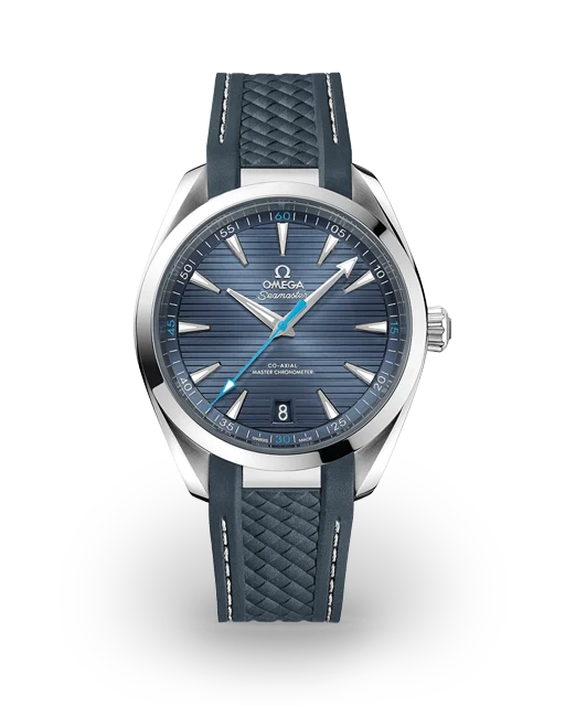 Omega Seamaster Aqua Terra 150M Master Chronometer 41 Stainless Steel / Blue / Rubber 220.12.41.21.03.002  Model Image