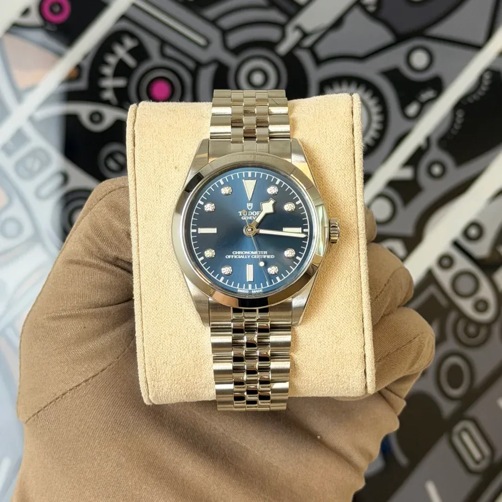 2025 Tudor Black Bay 36 Steel / Blue / Diamond-Set / Bracelet M79640-0005