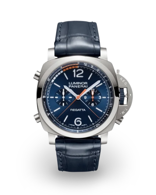 Panerai Luminor 1950 47 Regatta 3 Days Chrono Flyback Automatic Titanium / Blue Mare PAM01216  Model Image