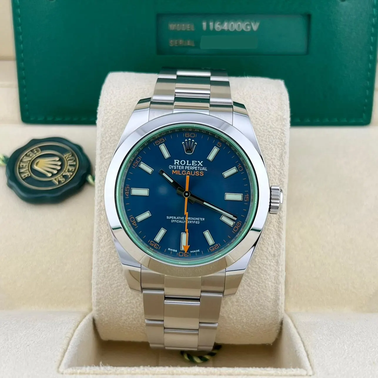 2020 Rolex Milgauss Blue 116400GV-0002 Listing Image 2