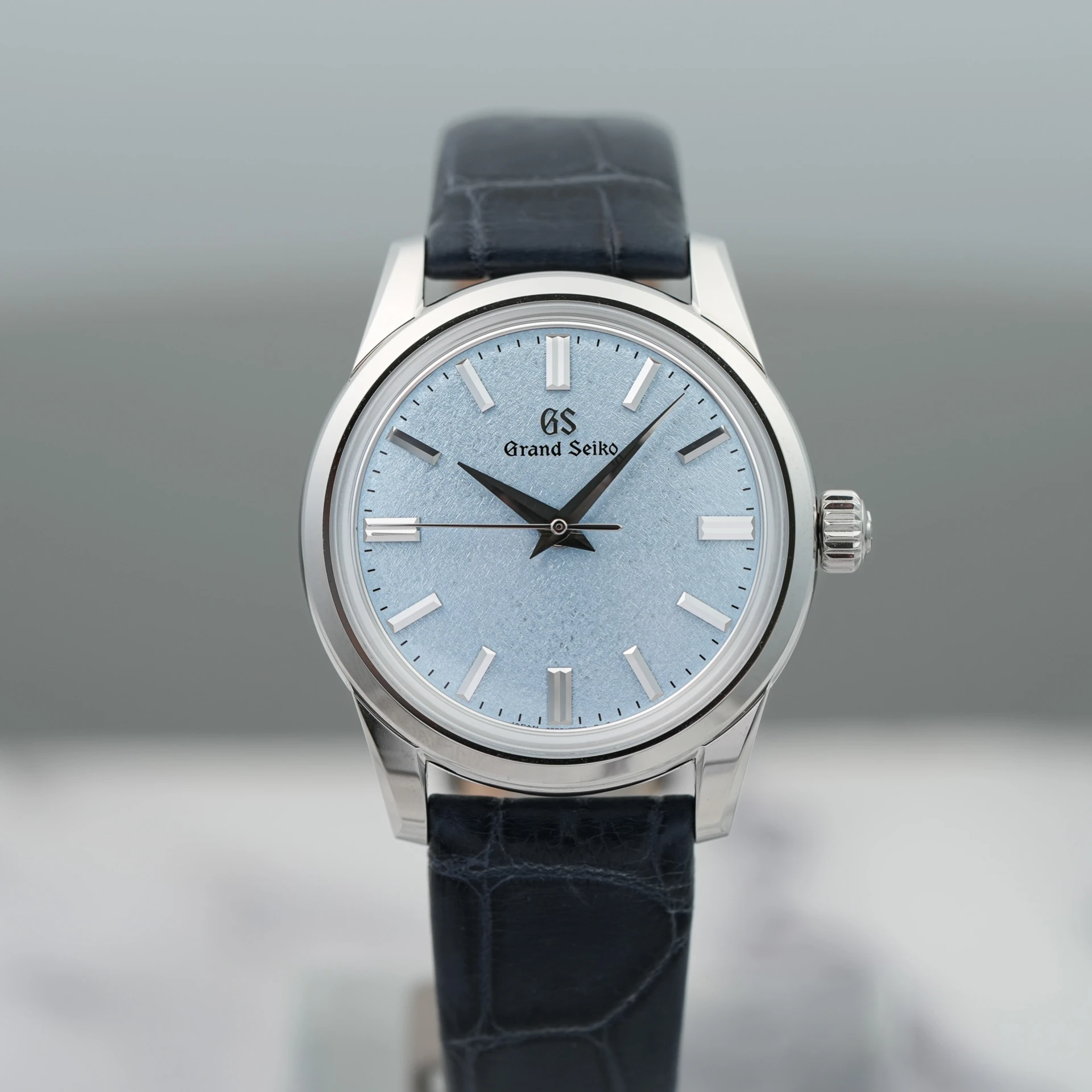 Grand Seiko Elegance "Kishun" 37 Steel / Blue / Strap SBGW283G