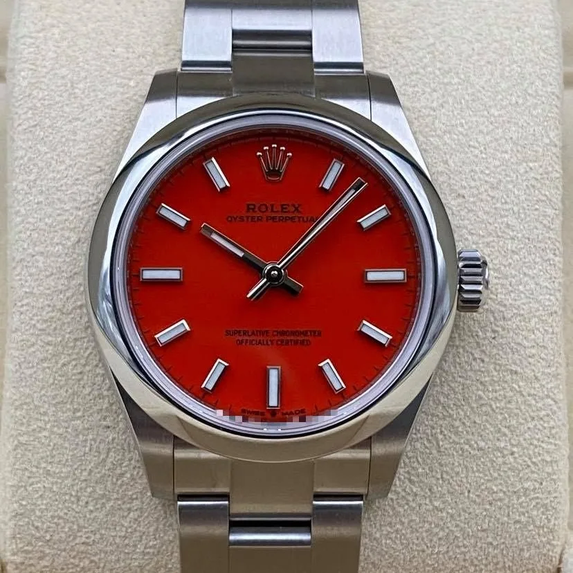2021 Rolex Oyster Perpetual 31 Coral Red 277200-0008 Listing Image 1