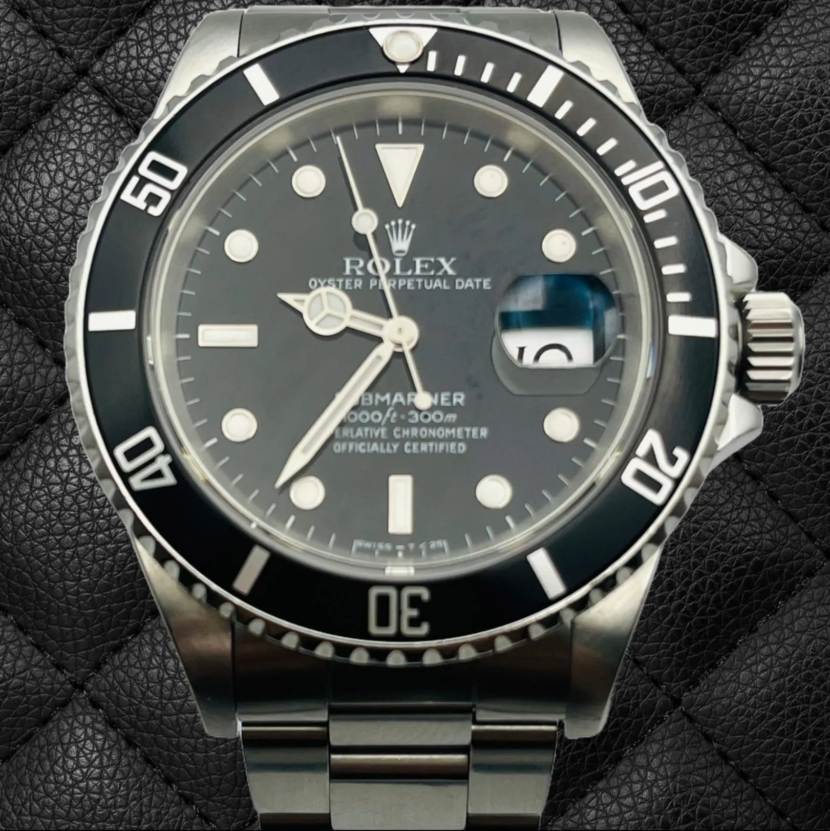 1989 Rolex Submariner Date Tritium 16610