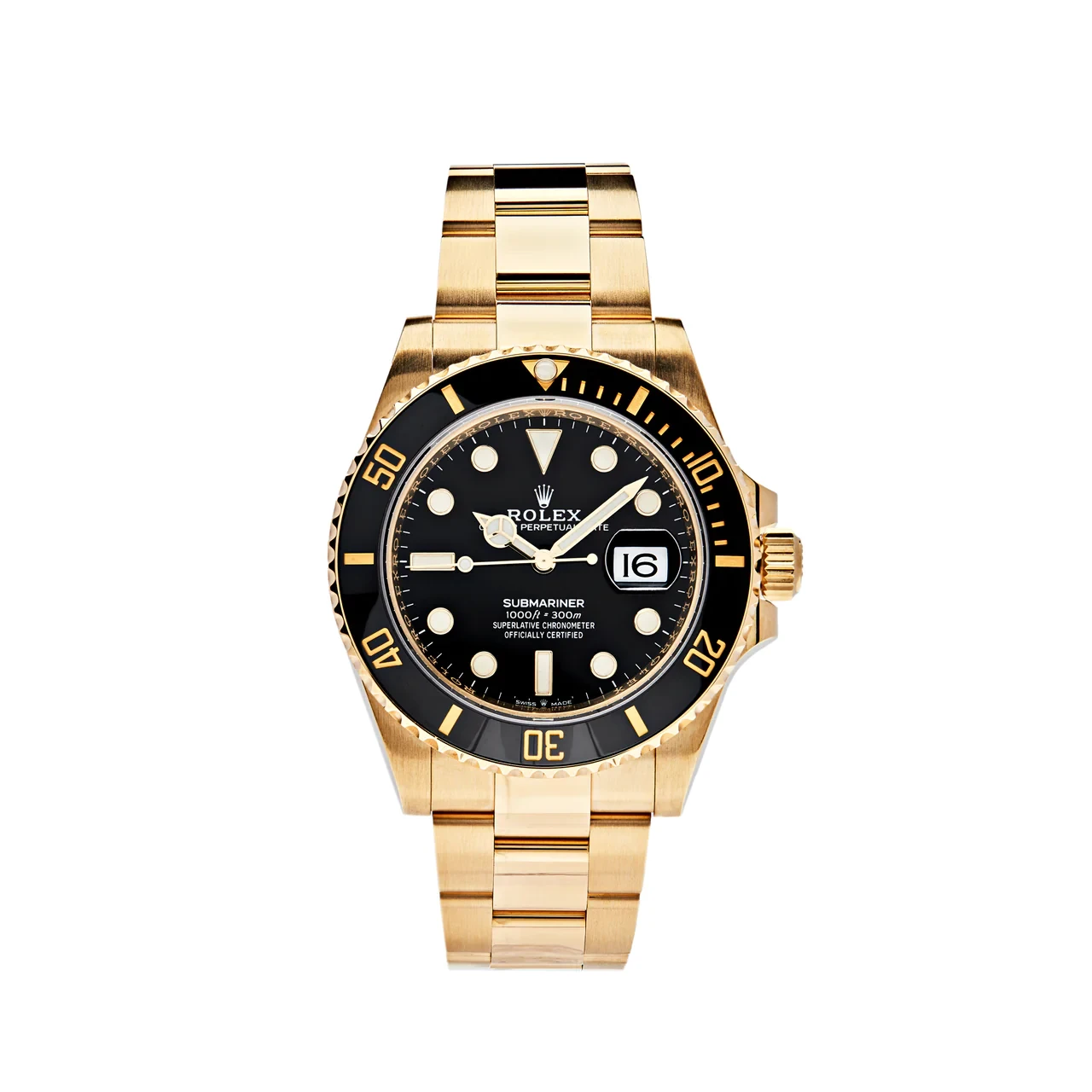 2021 Rolex Submariner Date Yellow Gold / Black 126618LN-0002 Listing Image 1