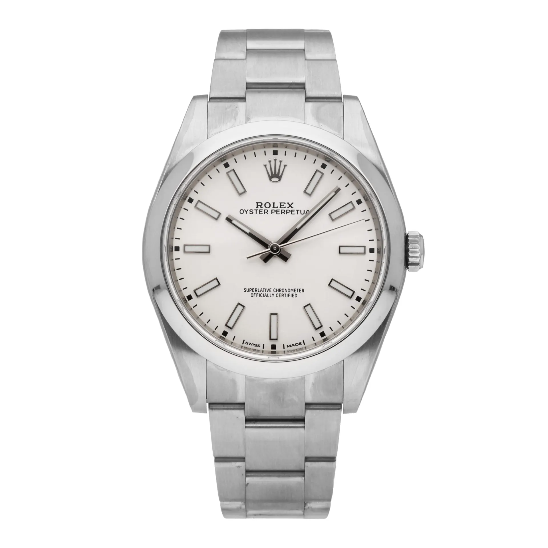 Rolex Oyster Perpetual 39 White 114300-0004