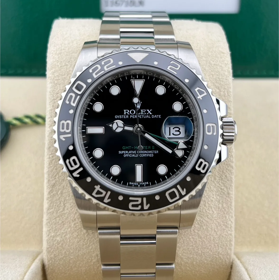 2018 Rolex GMT-Master II / Black 116710LN-0001 Listing Image