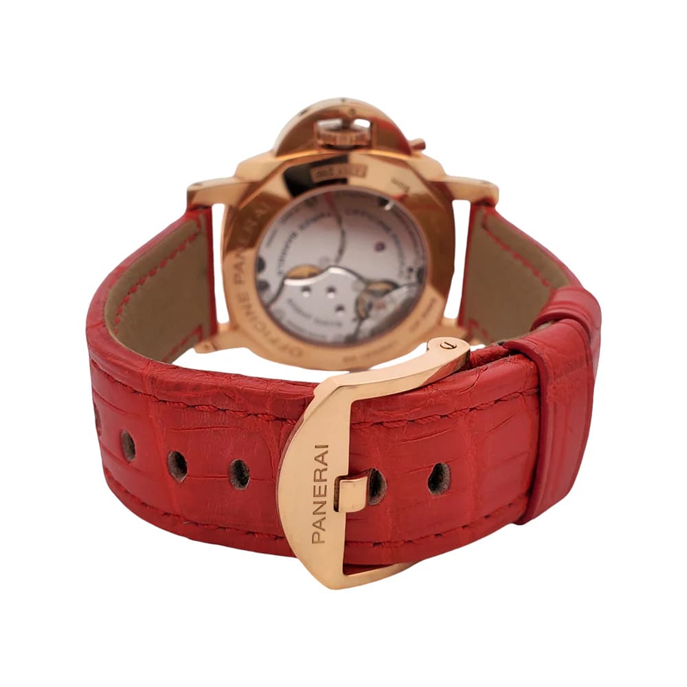 Panerai Luminor 1950 44 8 Days GMT Red Gold / Brown PAM00576