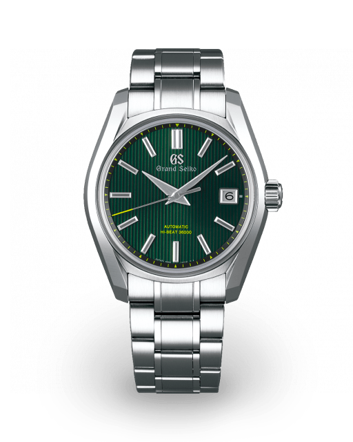 Grand Seiko Automatic Date Stainless Steel / Green / Bracelet / 62GS SBGH261  Model Image