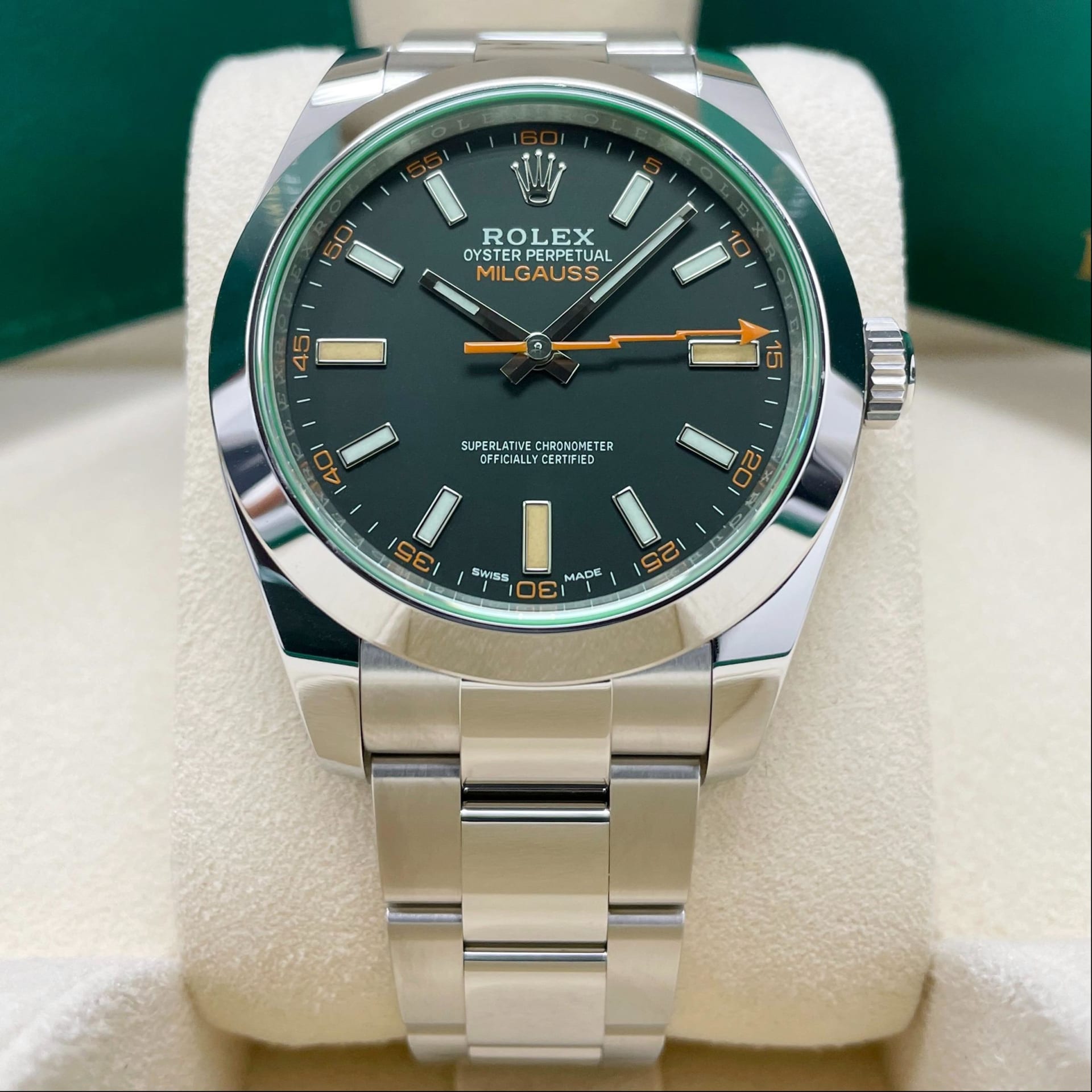 Rolex milgauss outlet 50th anniversary edition