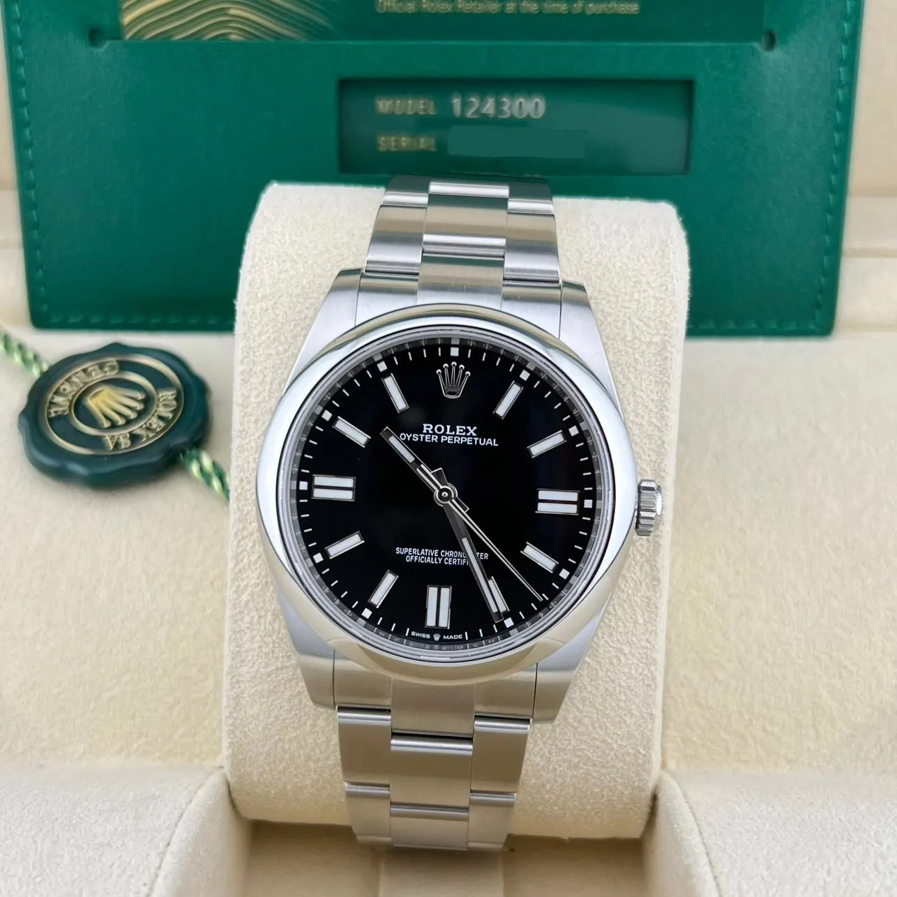 2021 Rolex Oyster Perpetual 41 Black 124300-0002 Listing Image 2