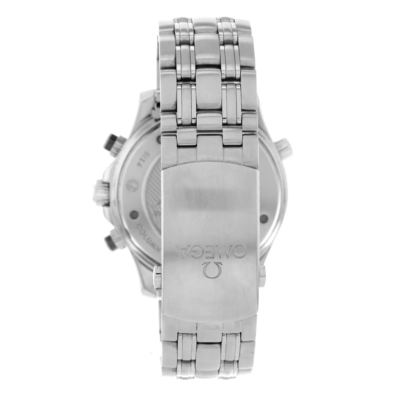 2017 Omega Seamaster Diver 300M Co-Axial 44 Chronograph Stainless Steel / Blue / Bracelet 212.30.44.50.03.001 Listing Image 4