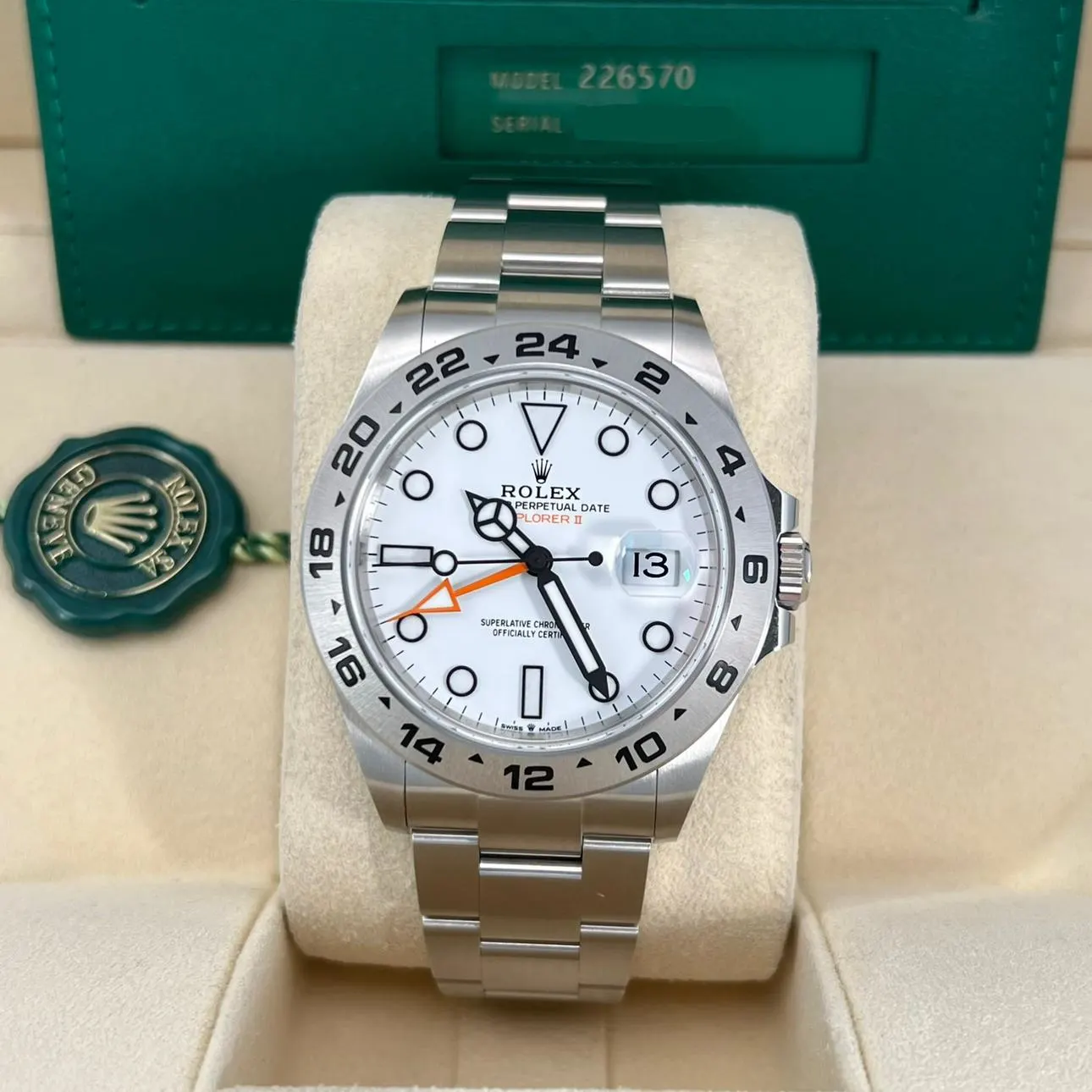 2021 Rolex Explorer II White 226570-0001 Listing Image 2