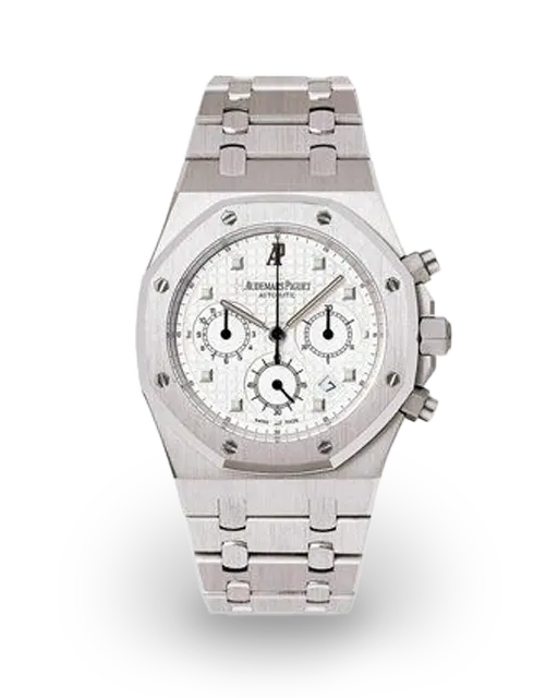 Audemars Piguet  Royal Oak Chronograph 39 White Gold / Silver 25960BC.OO.1185BC.01 Model Image