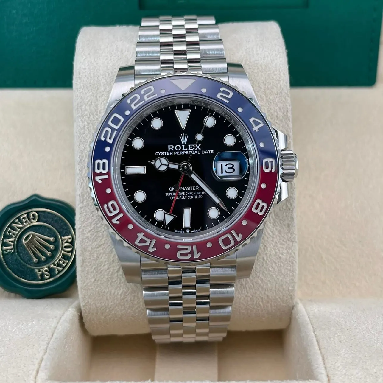 2022 Rolex GMT-Master II "Pepsi" / Jubilee 126710BLRO-0001 Listing Image 1