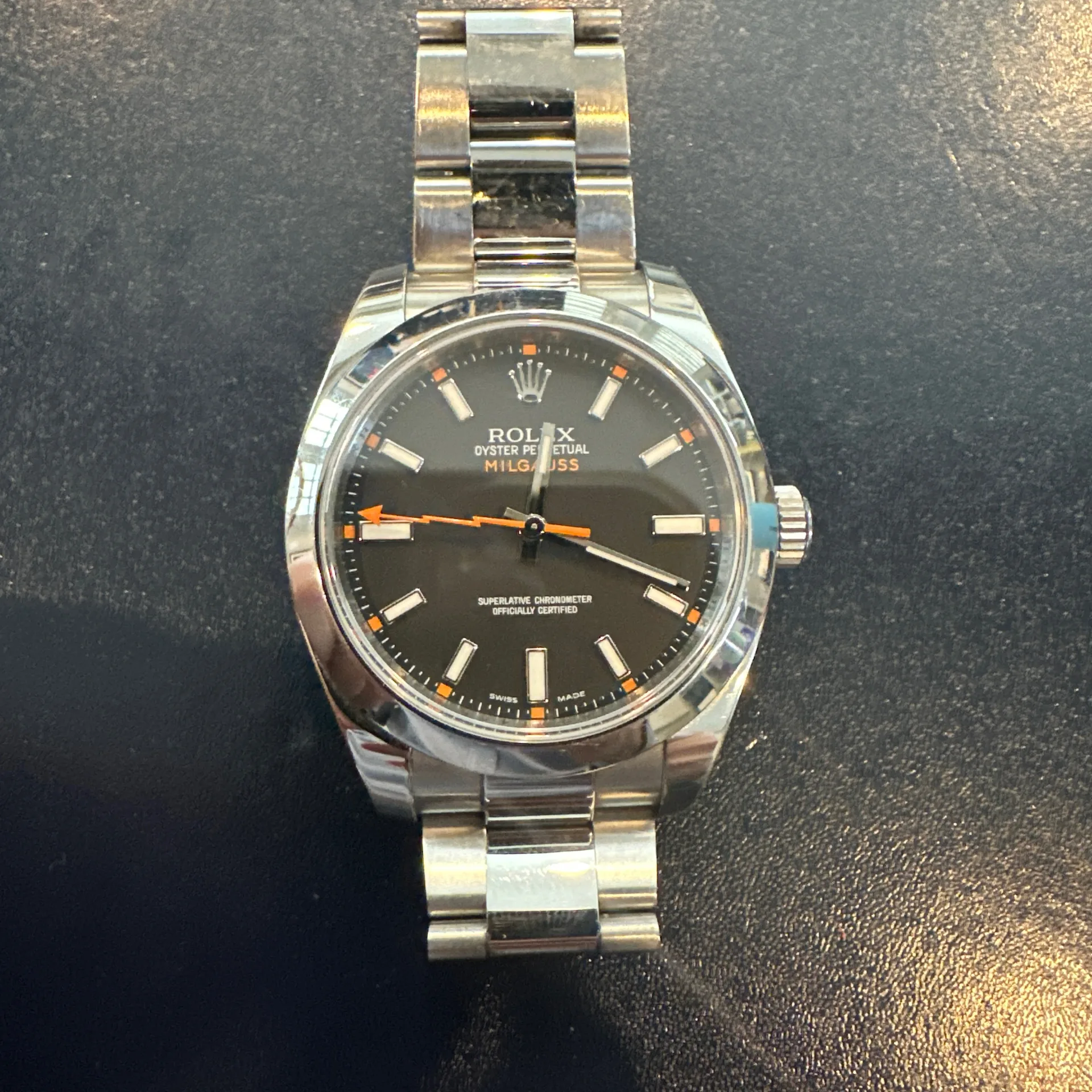 2013 Rolex Milgauss / Black 116400-0001