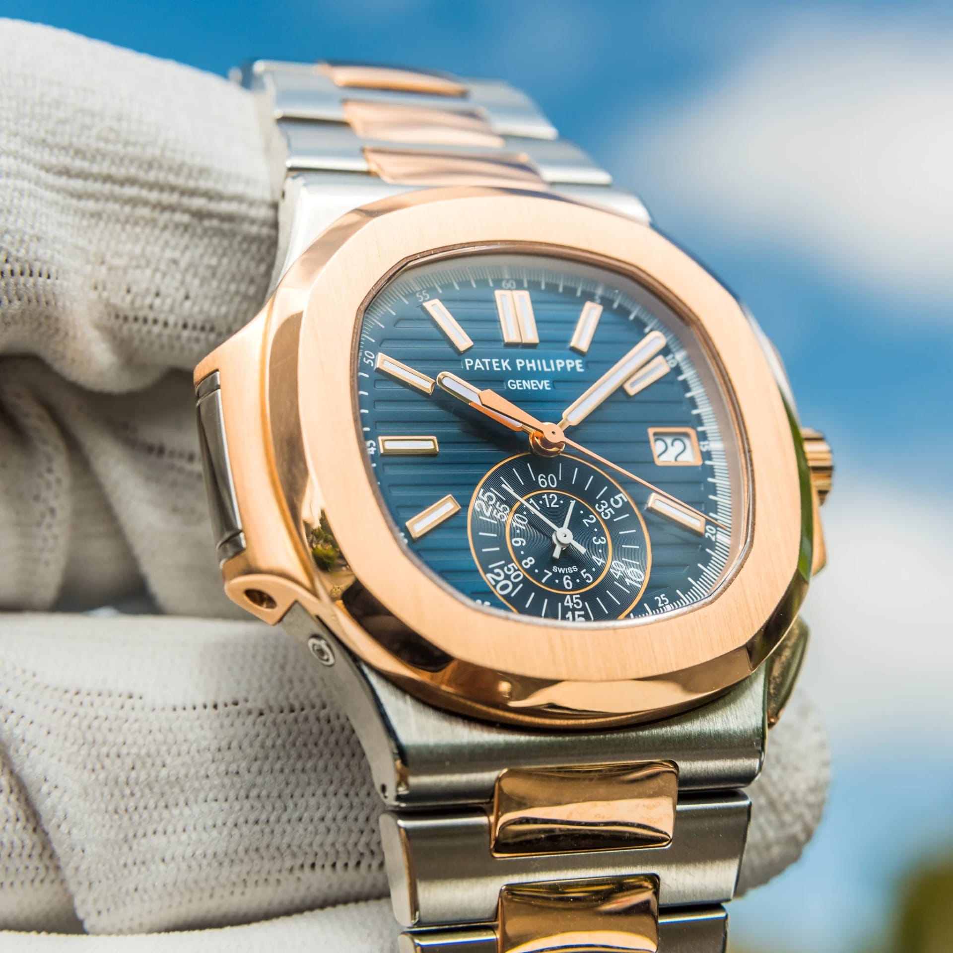 2 tone patek philippe best sale