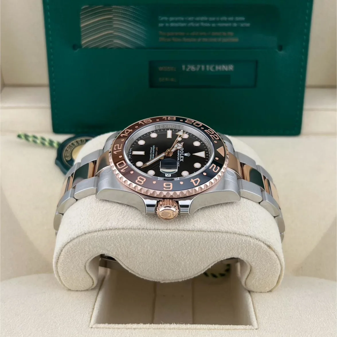 2023 Rolex GMT-Master II "Root Beer" 126711CHNR-0002 Listing Image 4