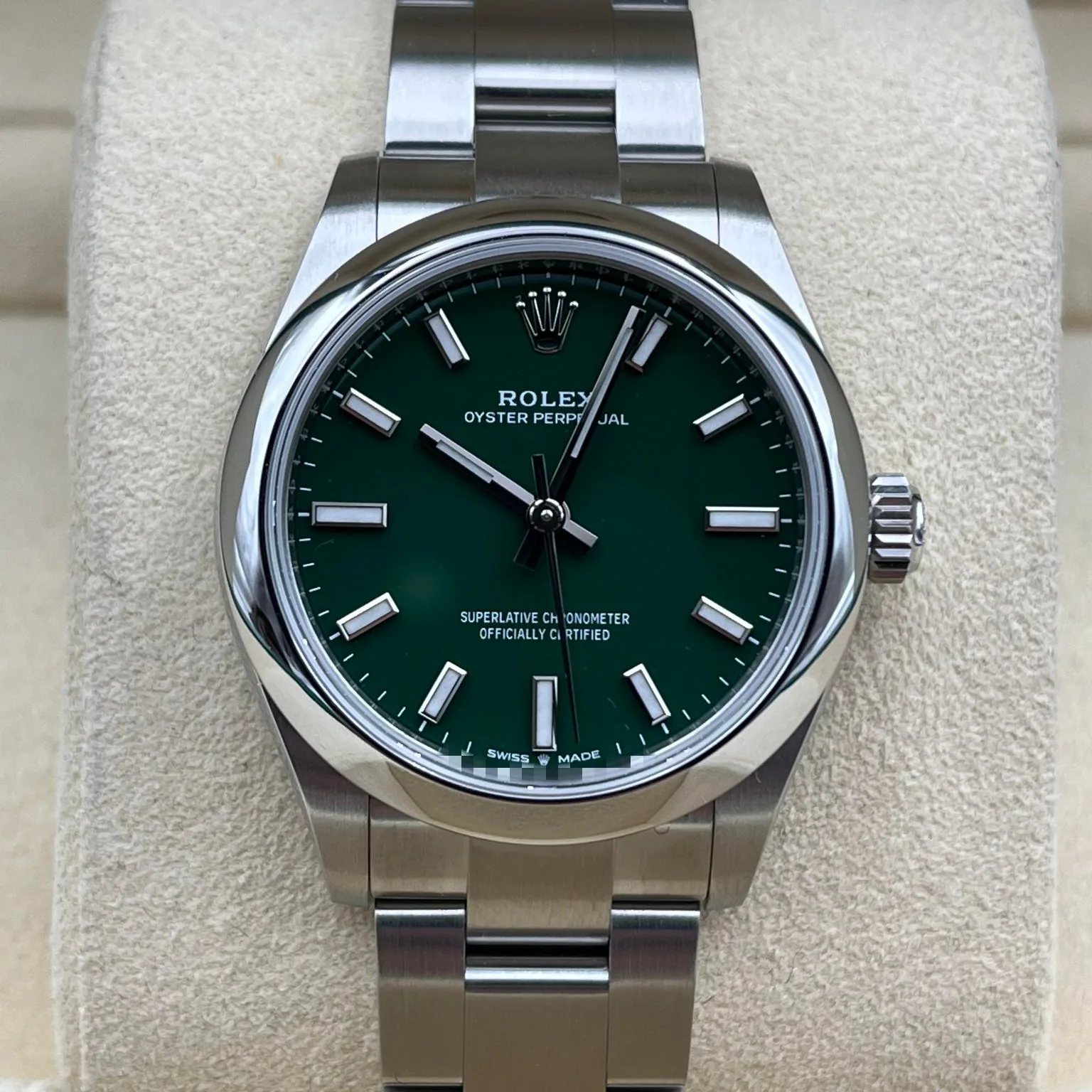 2022 Rolex Oyster Perpetual 31 Green 277200-0006 Listing Image 1