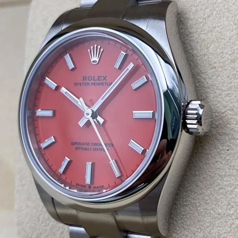 2021 Rolex Oyster Perpetual 31 Coral Red 277200-0008 Listing Image 2