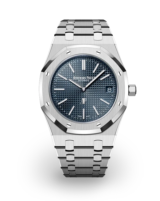 Audemars Piguet  Royal Oak Extra-Thin 39 Steel / Blue / Bracelet 16202ST.OO.1240ST.02  Model Image