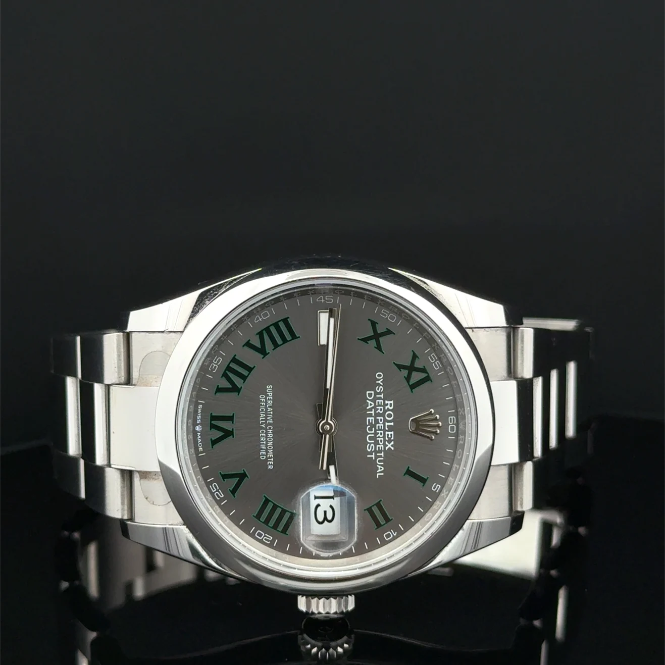 2025 Rolex Datejust 36 "Wimbledon" / Smooth / Oyster 126200-0018