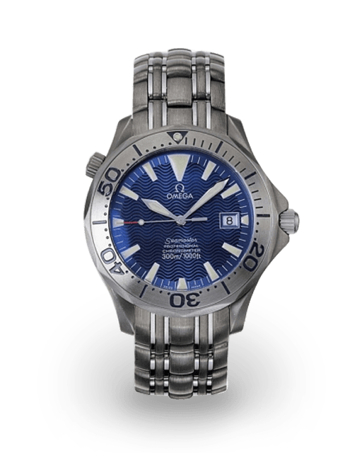 Omega Seamaster Diver 300M Automatic 41 Titanium Electric Blue