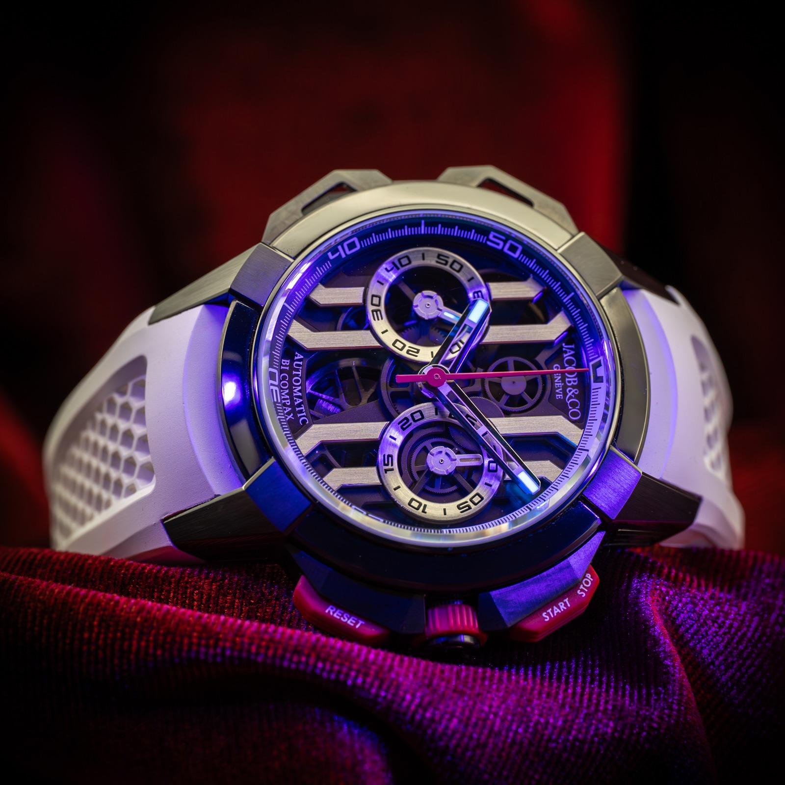 Jacob Co Epic X Chrono 43mm Burnt Gray Limited to 20 Pieces