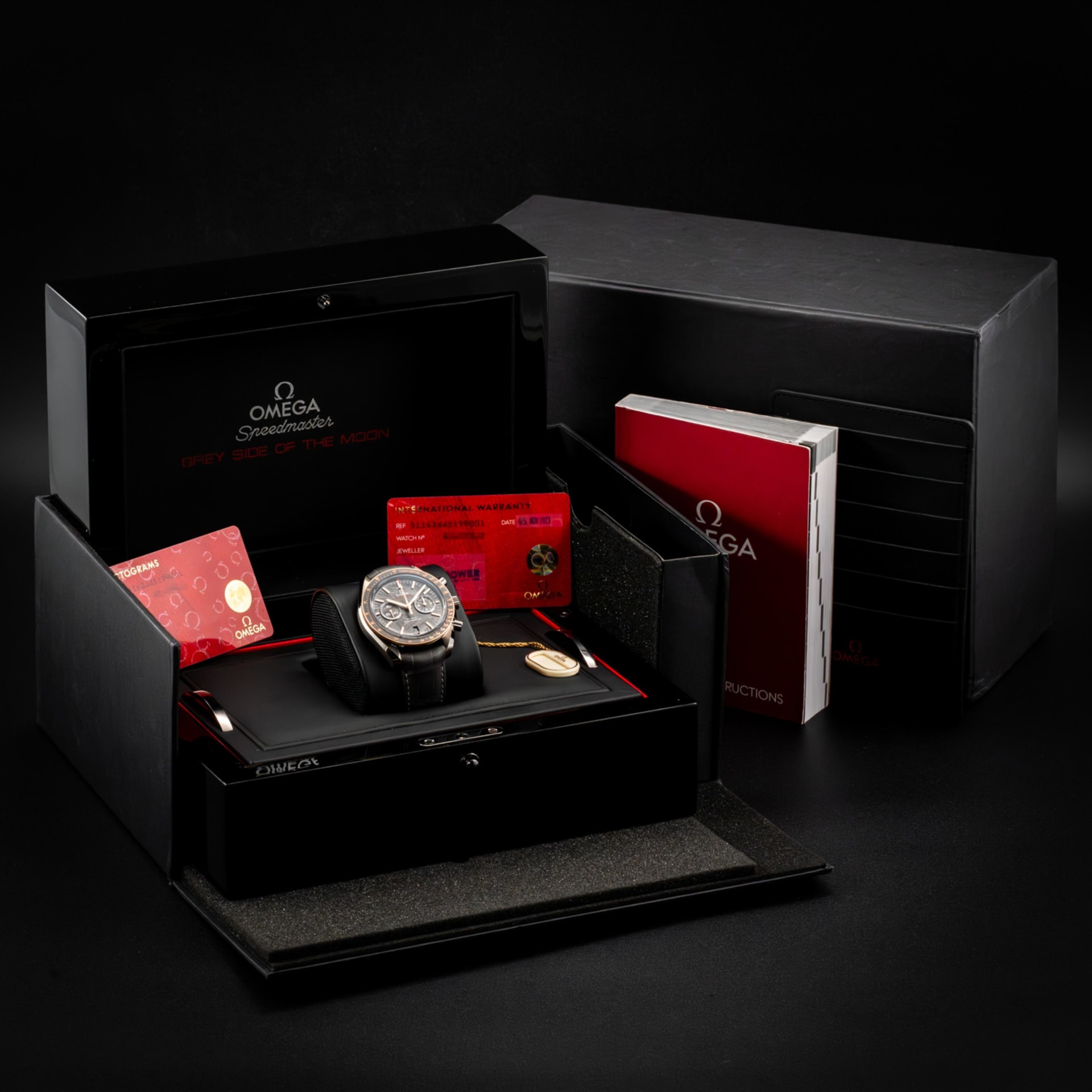 Omega Speedmaster Moonwatch Co-Axial Grey Side of the Moon