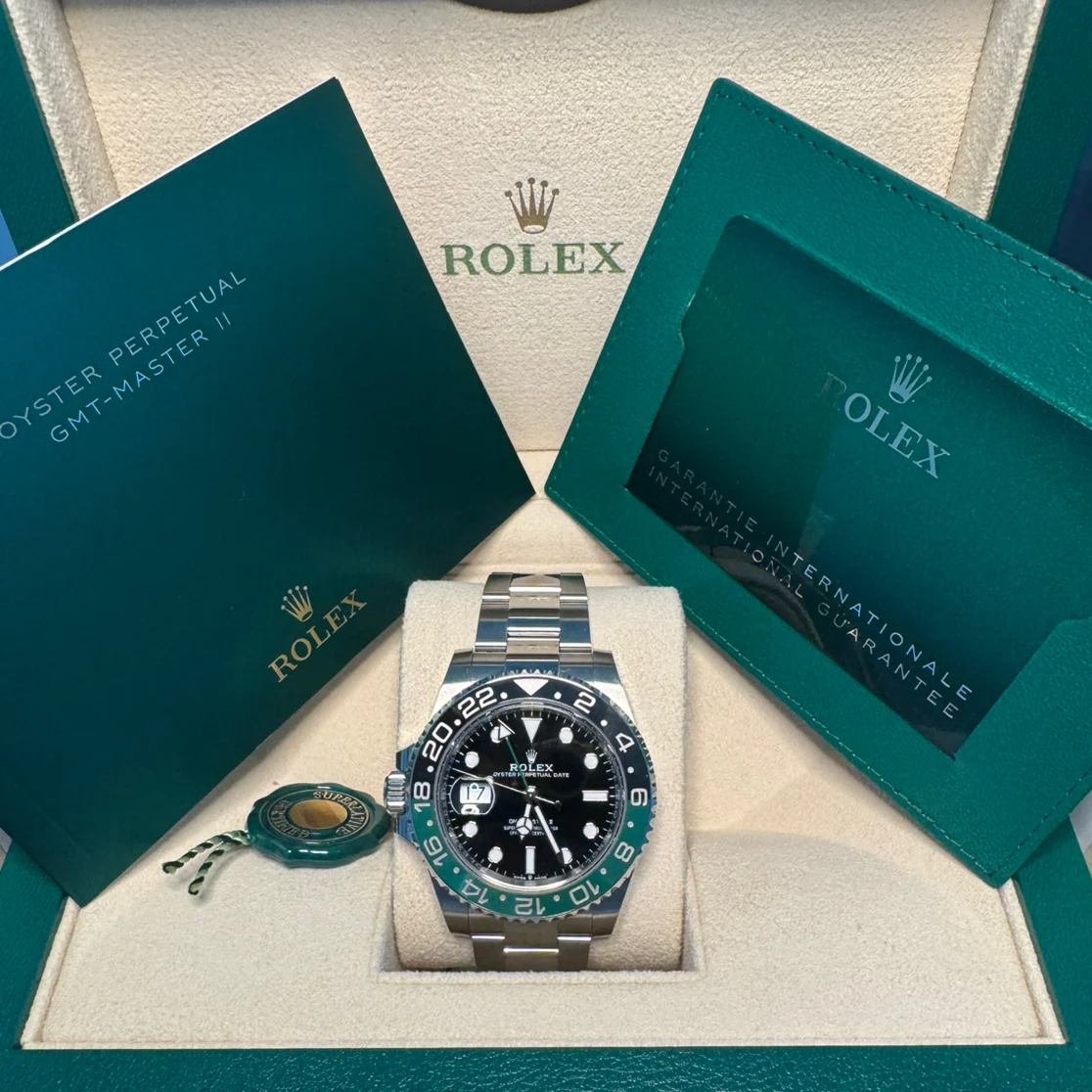 2024 Rolex GMT-Master II "Sprite" / Oyster 126720VTNR-0001
