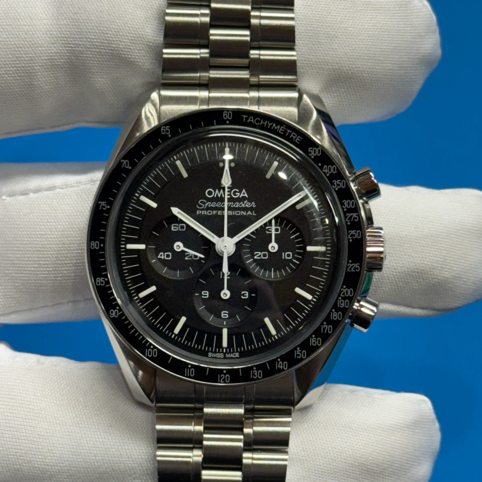Stainless Steel Omega Watch Omega Speedmaster Professional Auction
