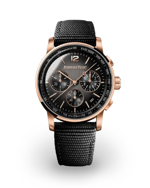 Audemars Piguet  CODE 11.59 Chronograph Ceramic / Rose Gold / Smoked Gray 26393NR.OO.A002KB.01 Model Image